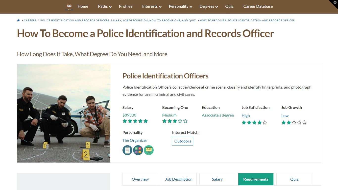 How To Become a Police Identification and Records Officer